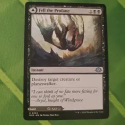 Fell the Profane / Fell Mire - Modern Horizons 3 MTG NM - Image 1