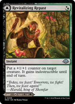 Revitalizing Repast // Old-Growth Grove (REGULAR) x1 - MTG MH3 #256 - Image 1