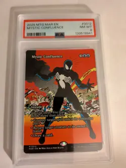 2025 MTG MARVEL'S SPIDER-MAN: SOURCE MAT #0012 MYSTIC CONFLUENCE PSA 10 - Image 1