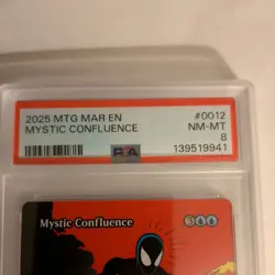 2025 MTG MARVEL'S SPIDER-MAN: SOURCE MAT #0012 MYSTIC CONFLUENCE PSA 10 - Image 2