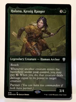 Halana, Kessig Ranger (Foil Etched) Commander Legends - MTG - Image 1