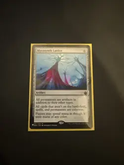 MTG Mycosynth Lattice 241/254 the List Reprints, Near Mint Condition - Image 1