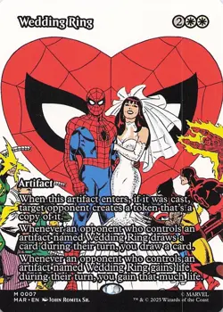 Wedding Ring (Borderless) Marvel Universe Eternal-Legal Regular - Image 1