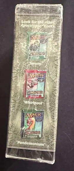 1999 MtG - Apocalypse Burial Theme Deck - New/English - Small Tear in PKG - Image 4