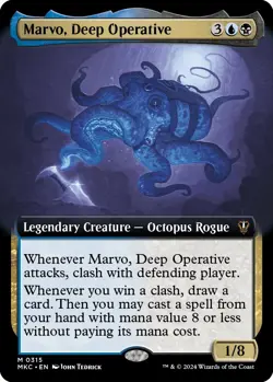 NM - Foil - Marvo, Deep Operative (Extended Art) - 315 - Commander: Murders a... - Image 1