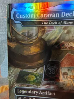 Custom Caravan Deck - The Deck of Many Things - FOIL - MTG Secret Lair x Fallout - Image 2