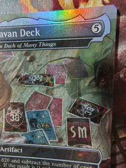 Custom Caravan Deck - The Deck of Many Things - FOIL - MTG Secret Lair x Fallout - Image 3