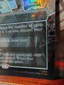 Custom Caravan Deck - The Deck of Many Things - FOIL - MTG Secret Lair x Fallout - Image 5