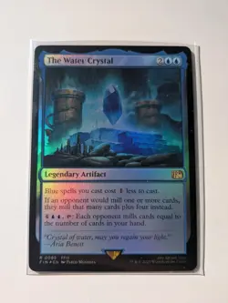 MTG Magic the Gathering FOIL The Water Crystal Final Fantasy - Image 1