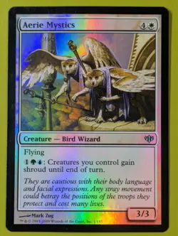 FOIL Aerie Mystics x1 Conflux 1x Magic the Gathering MTG - Image 1