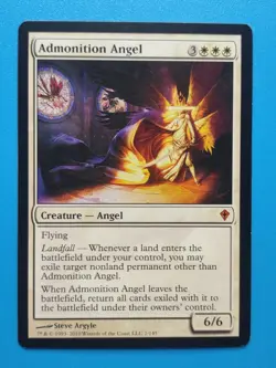 MTG 1x Admonition Angel LP Worldwake Magic - Image 1