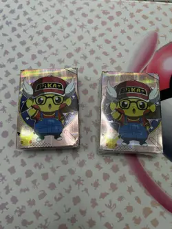 Pokemon Pikachu Cosplay Custom Card Deck 2 packs ! - Image 1