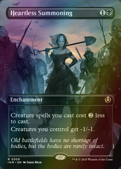 MTG Heartless Summoning Borderless Foil ** Innistrad Remastered ** English - Image 1