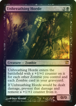 MTG Unbreathing Horde Foil ** Innistrad ** English - Image 1