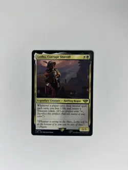 Lotho, Corrupt Shirriff 0370 NM Pack Fresh Non-Foil Extended Art - Image 1