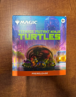 Teenage Mutant Ninja Turtles MTG Magic the Gathering Prerelease Kit - Image 1