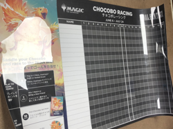 Magic The Gathering Final Fantasy Chocobo Racing Promo Poster - Image 1