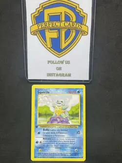 POKEMON SET BASE 1° EDIZIONE SQUIRTLE COMUNE 63/102 NM - Image 1