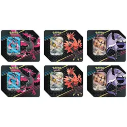 Pokemon TCG Crown Zenith SWSH12.5 Tin Sealed Case of 6 - Image 1