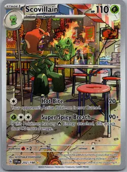 Scovillain 202/198 Illustration Rare Pokemon Card SV01: Scarlet & Violet Base - Image 1