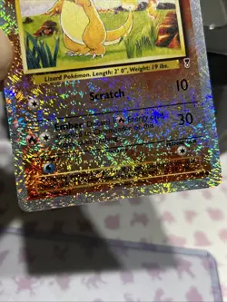 Charmader Reverse Holofoil Legendary Collection 70/110 Pokemon Card LP - Image 2