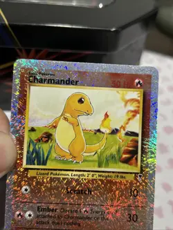 Charmader Reverse Holofoil Legendary Collection 70/110 Pokemon Card LP - Image 3