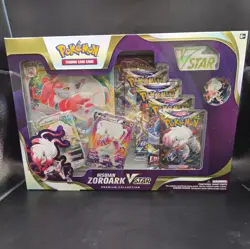 BRAND NEW-Pokemon TCG - Hisuian Zoroark VSTAR Premium Collection Box-SEALED - Image 1