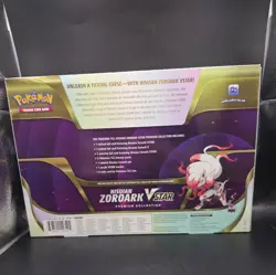 BRAND NEW-Pokemon TCG - Hisuian Zoroark VSTAR Premium Collection Box-SEALED - Image 3