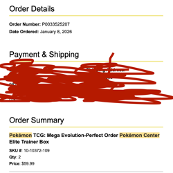 X2 Perfect Order Pokemon Center Elite Trainer Box (ETB) - PRESALE CONFIRMED 🔥 - Image 2