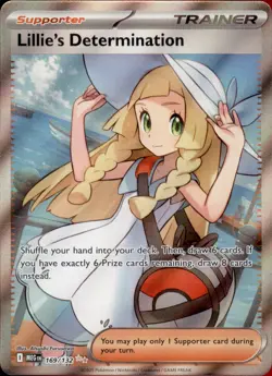 Lillie's Determination 169/132 Holofoil - Pokemon ME01: Mega Evolution - Image 1
