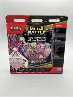 Pokemon TCG Mega Battle Deck Mega Diancie EX Meloetta Factory Sealed - Image 2