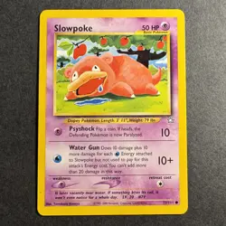 Slowpoke - 73/111 - Neo Genesis - Unlimited - Common - Pokemon - Played - Image 1