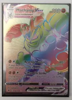 Pokemon TCG Machamp VMAX Sword & Shield Astral Radiance 194/189 Holo Secret NM/M - Image 3