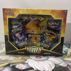 Pokemon Hidden Fates Raichu GX Collection Box Sealed 728192512490 - Image 1
