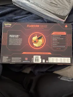 Sealed Pokemon TCG - Flareon VMAX Premium Collection Box with Evolving Skies - Image 2