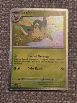 Leafeon - 170 Cosmos Holo - Scarlet & Violet Promo - Near Mint / Mint - Image 1