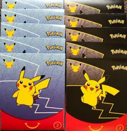Lot Of 10! - Pokemon 25th Anniversary McDonalds Promo Sealed Packs IN HAND - Image 1