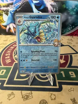 Misty's Gyarados 49/182 Pokemon TCG S&V Destined Rivals Reverse Holo Rare - Image 1