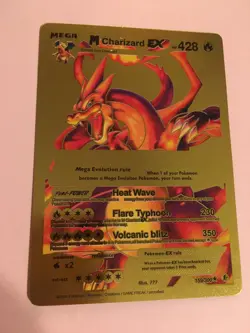 carte pokemon Gold Or - Charizard EX - HP428 - English - 159/300 - Image 1