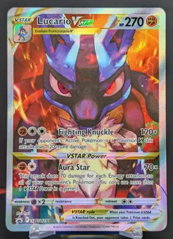Pokemon Lucario VSTAR #SWSH291 English SWSH Black Star Promo - Image 1