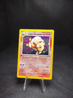 Pokemon Light Arcanine 1st Edition 12/105 Neo Destiny DMG - Image 3
