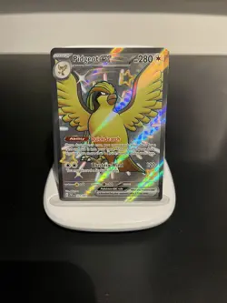 Pidgeot ex Shiny Ultra Rare SV: Paldean Fates 221/091 NM Pokemon TCG - Image 1