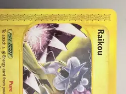 2003 Pokemon, Skyridge, #28/144 Raikou, Rare Never Played - Image 5
