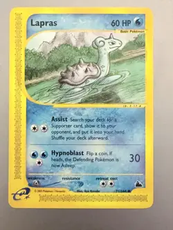 2003 Pokemon Lapras 71/144 Skyridge Regular Never Played - Image 1