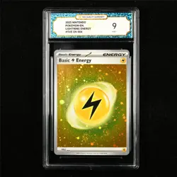 TQG 9 MINT 2023 Pokemon ENG Lightning Energy #004 - Image 1