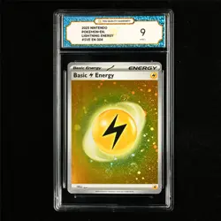 TQG 9 MINT 2023 Pokemon ENG Lightning Energy #004 - Image 2