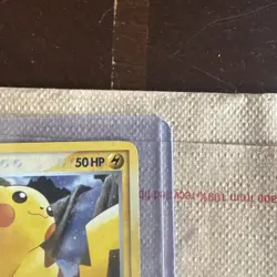 PIKACHU Spark Pokemon # 13/17 HOLO 2006 Series 4 LP - Image 4