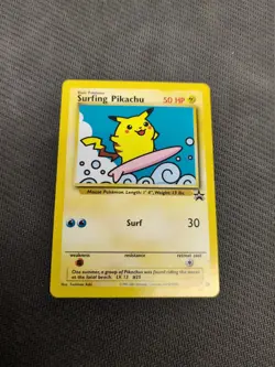 Pokemon! Surfing Pikachu - WOTC Promo - Non Holo - #28- LP-MP! - Image 1
