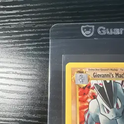 Giovanni’s Machoke 42/132 1st Edition Gym Challenge WOTC Vintage Pokemon - Image 3