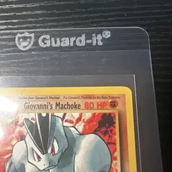 Giovanni’s Machoke 42/132 1st Edition Gym Challenge WOTC Vintage Pokemon - Image 4